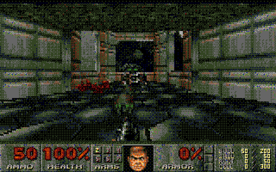 STDoom atari screenshot